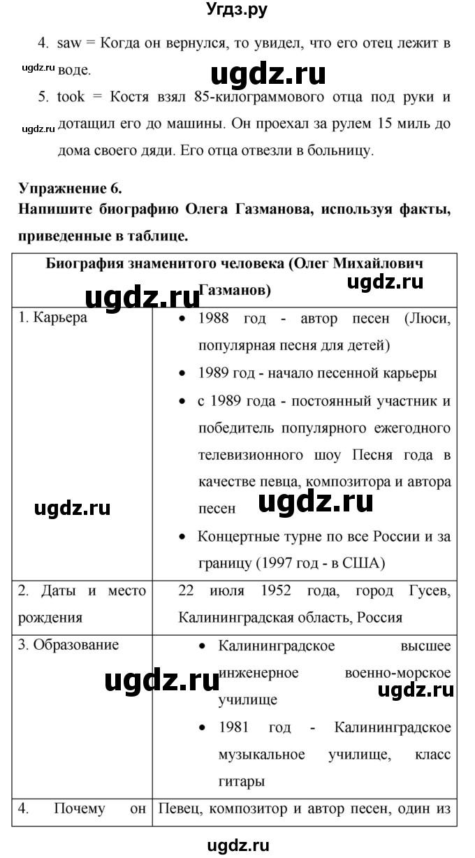 ГДЗ (Решебник) по английскому языку 8 класс (New Millennium) Гроза О.Л. / страница-№ / 66(продолжение 2)