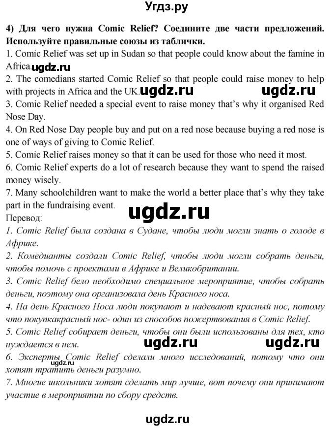 ГДЗ (Решебник 2015) по английскому языку 9 класс В.П. Кузовлев / unit 6 / lesson 9 / 1(продолжение 3)