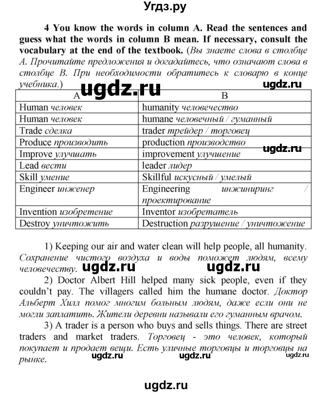 ГДЗ (Решебник) по английскому языку 9 класс (новый курс (5-ый год обучения)) Афанасьева О.В. / страница-№ / 142