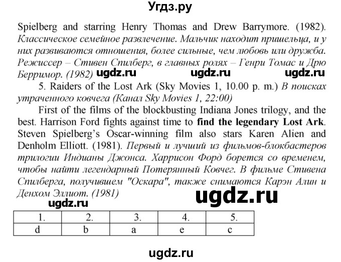 ГДЗ (Решебник) по английскому языку 9 класс (новый курс (5-ый год обучения)) Афанасьева О.В. / страница-№ / 54(продолжение 3)