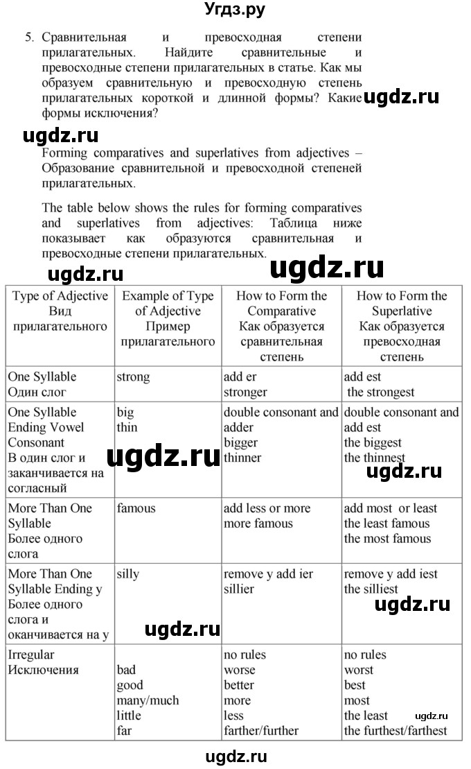 ГДЗ (Решебник №1 2015) по английскому языку 10 класс (Spotlight) О. В. Афанасьева / страница / 50(продолжение 4)