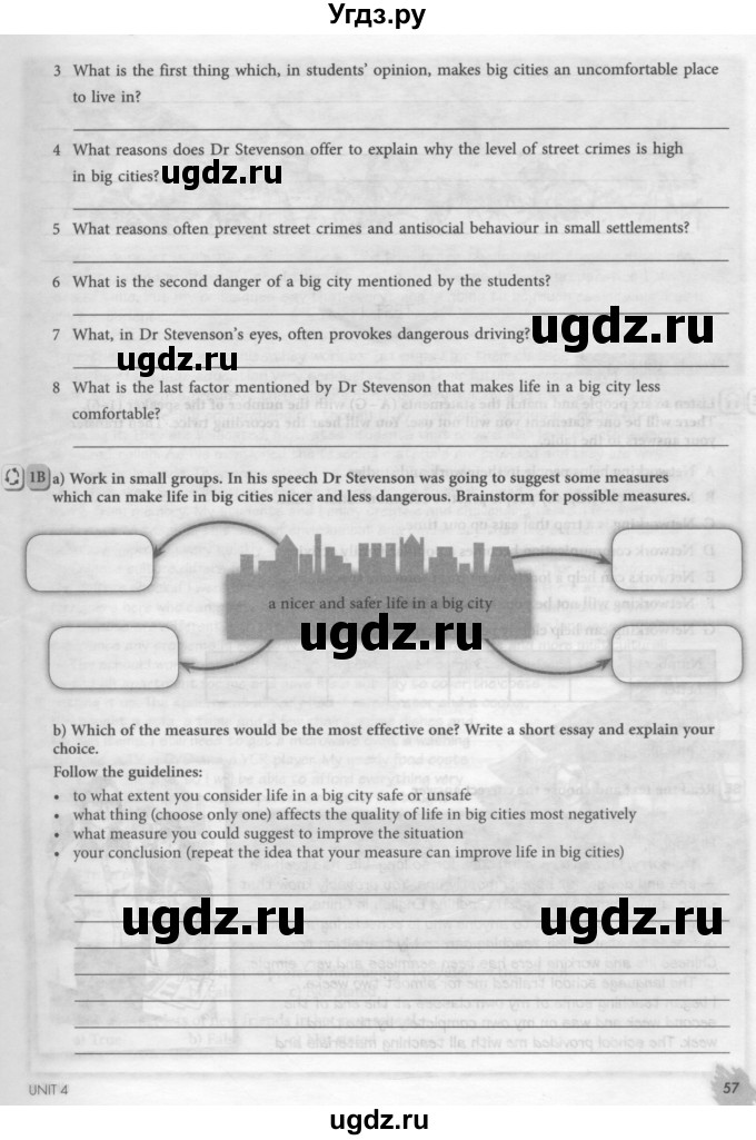 ГДЗ (Тетрадь №2 2014) по английскому языку 11 класс (рабочая тетрадь 1 (workbook-1)) М.З. Биболетова / страница / 57