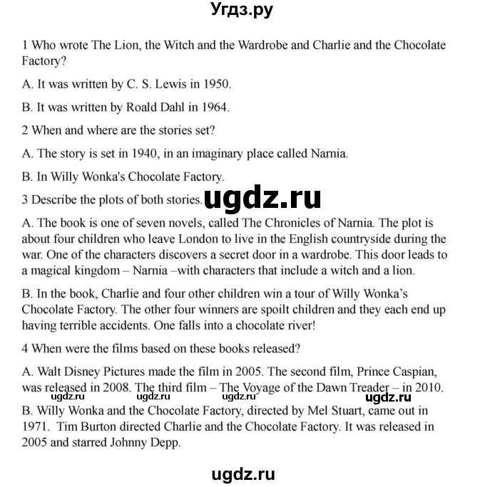 ГДЗ (Решебник 2021) по английскому языку 7 класс Комарова Ю.А. / страница / 137(продолжение 2)
