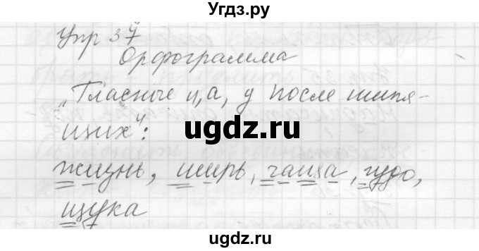 ГДЗ (Решебник к учебнику 2016) по русскому языку 5 класс А.Ю. Купалова / упражнение / 37