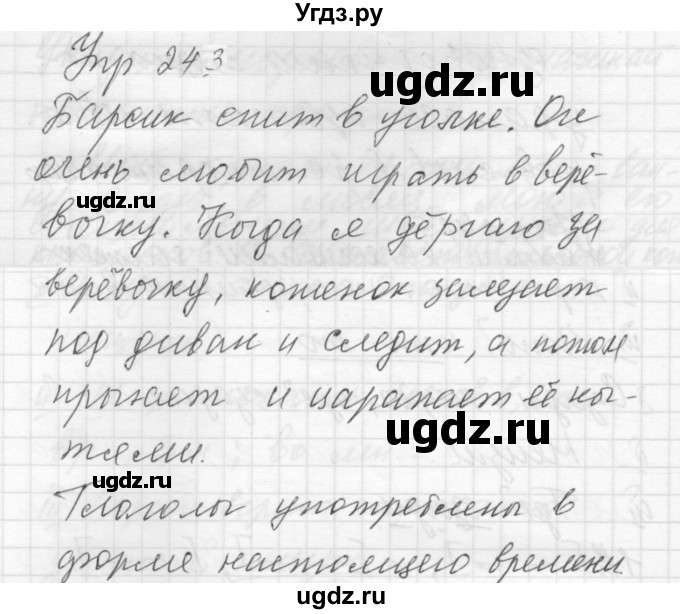 ГДЗ (Решебник к учебнику 2022) по русскому языку 5 класс А.Ю. Купалова / упражнение / 243