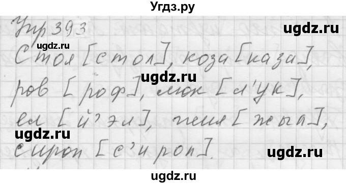 ГДЗ (Решебник к учебнику 2022) по русскому языку 5 класс А.Ю. Купалова / упражнение / 393