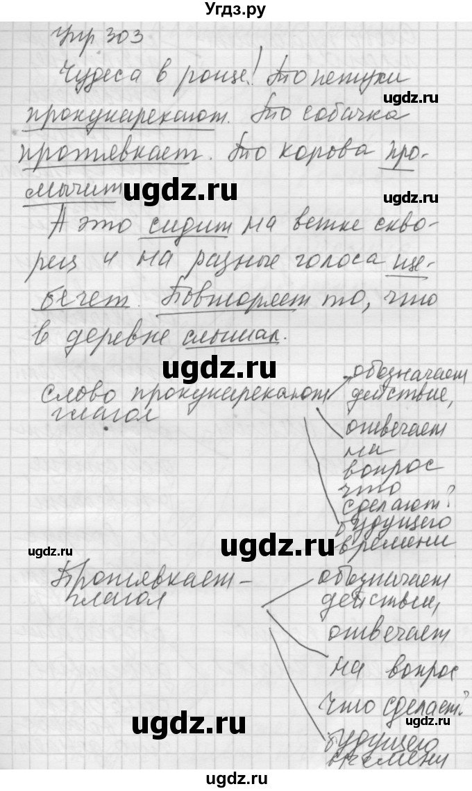 ГДЗ (Решебник) по русскому языку 5 класс (Для обучающихся с интеллектуальными нарушениями) Э. В. Якубовская / упражнение № / 303