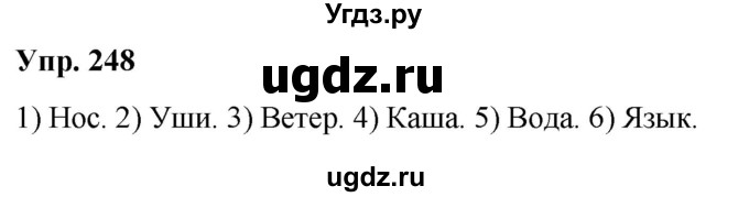 ГДЗ (Решебник №1 к учебнику 2019) по русскому языку 5 класс Л.А. Мурина / часть 2 / упражнение / 248