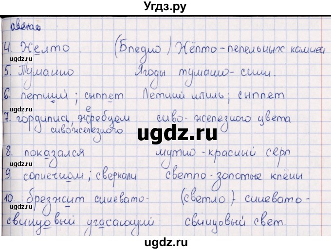 ГДЗ (Решебник) по русскому языку 6 класс (рабочая тетрадь ) Богданова Г.А. / часть 2 / упражнение / 80(продолжение 2)