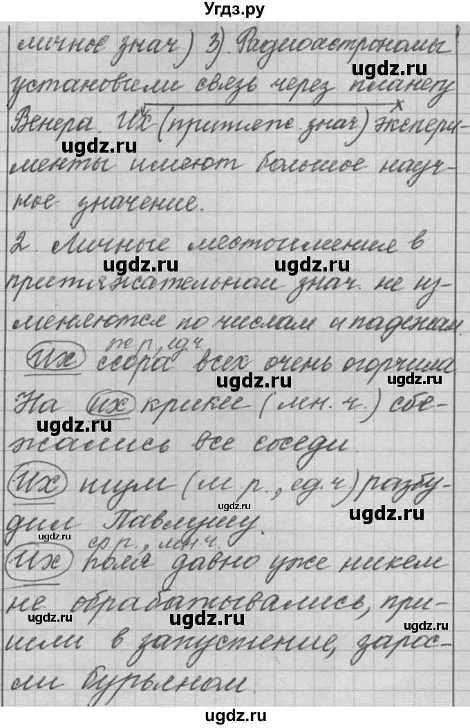 ГДЗ (Решебник к учебнику 2016) по русскому языку 6 класс (Практика) Г.К. Лидман-Орлова / упражнение / 642(продолжение 2)