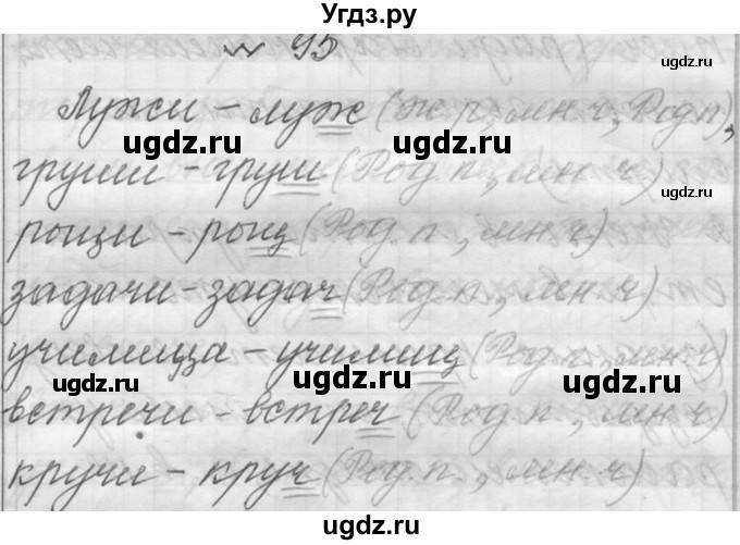 ГДЗ (Решебник к учебнику 2016) по русскому языку 6 класс (Практика) Г.К. Лидман-Орлова / упражнение / 95