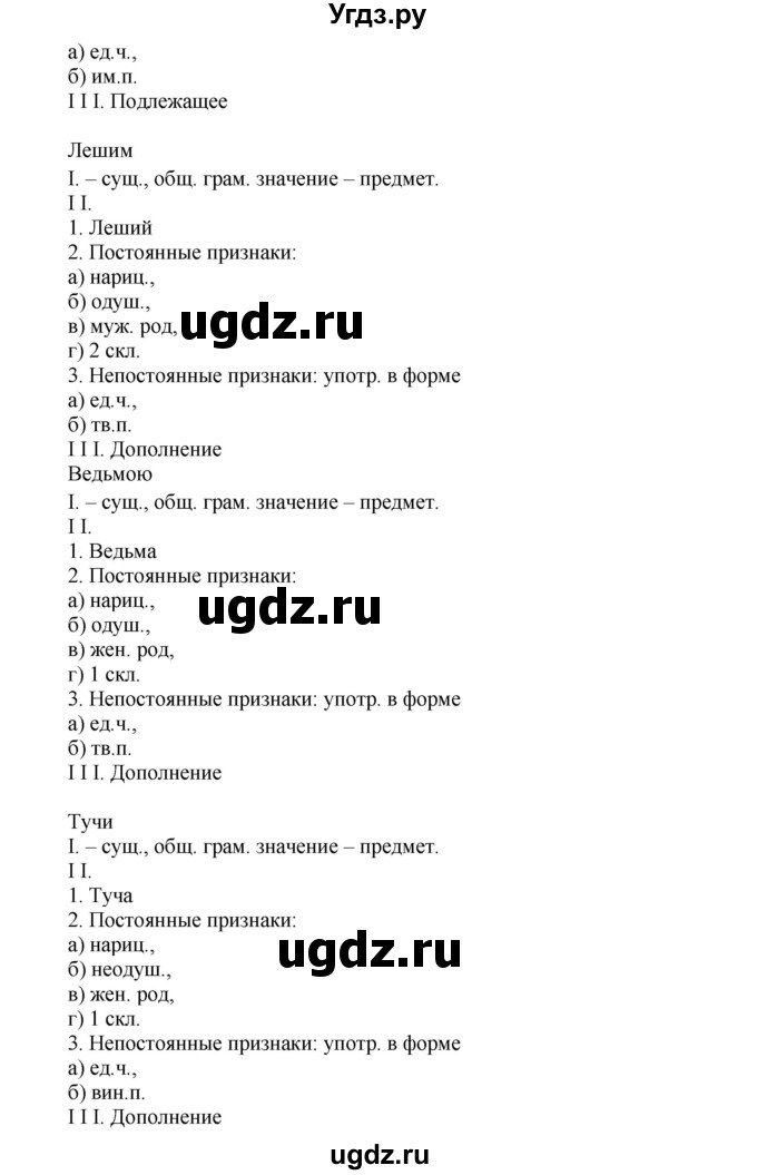 ГДЗ (Решебник №1) по русскому языку 6 класс С.И. Львова / упражнение номер / 199(продолжение 2)