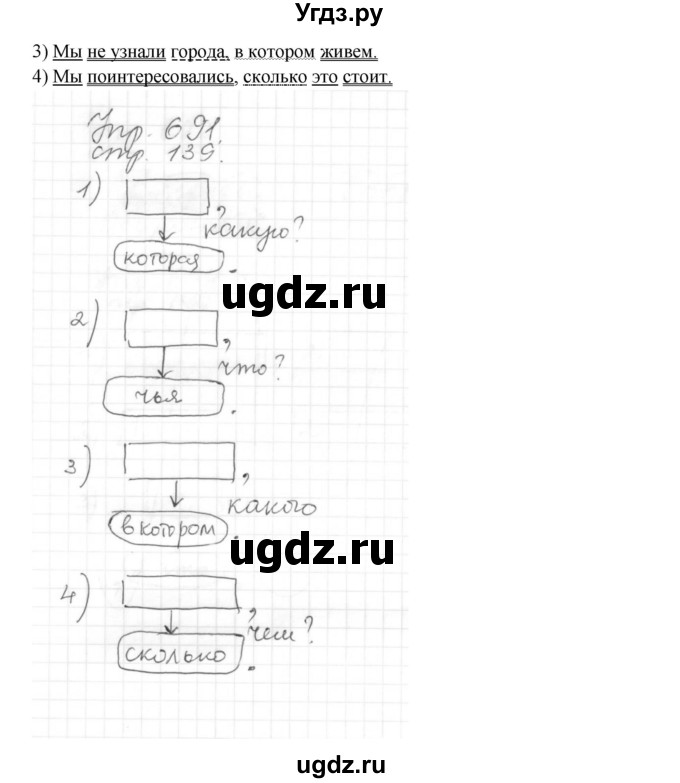 ГДЗ (Решебник №1) по русскому языку 6 класс С.И. Львова / упражнение номер / 691(продолжение 2)