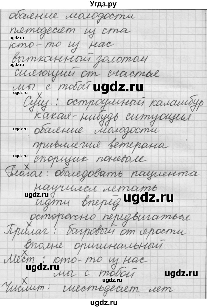 ГДЗ (Решебник) по русскому языку 7 класс Шмелев А.Д. / глава 5 номер / 25(продолжение 3)