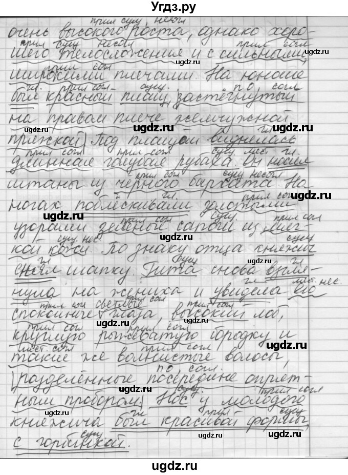 ГДЗ (Решебник) по русскому языку 7 класс Шмелев А.Д. / глава 7 номер / 25(продолжение 2)