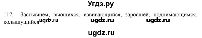 ГДЗ (Решебник к новому учебнику) по русскому языку 7 класс Л. М. Рыбченкова / упражнение / 117