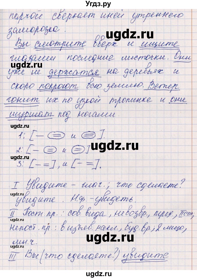 ГДЗ (Решебник) по русскому языку 7 класс (рабочая тетрадь ) Богданова Г.А. / часть 1 / задание / 29(продолжение 2)