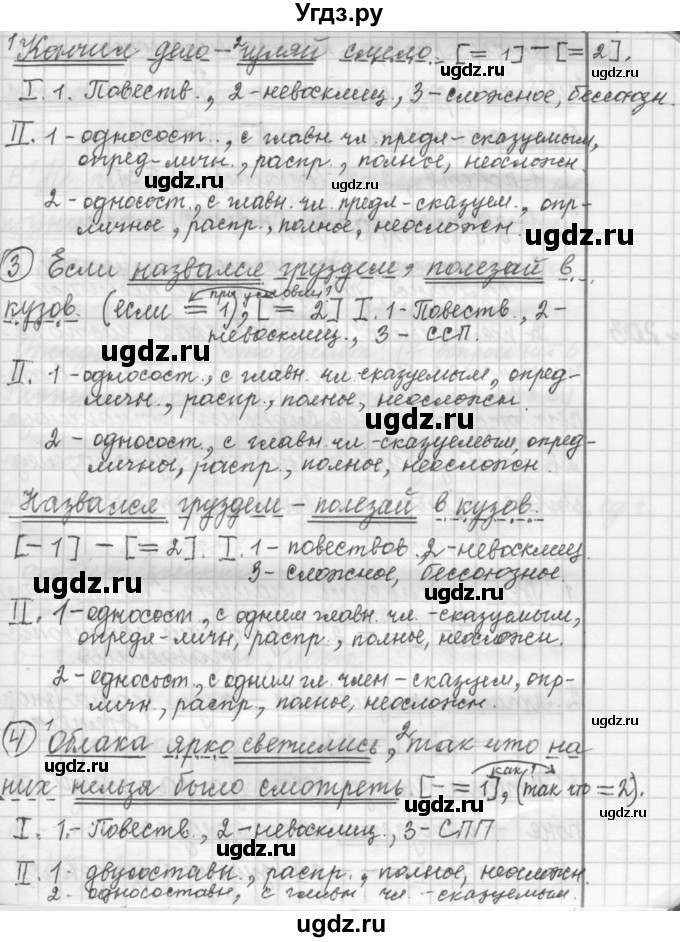 ГДЗ (Решебник к учебнику 2015) по русскому языку 9 класс (Практика) Ю.С. Пичугов / упражнение / 201(продолжение 2)