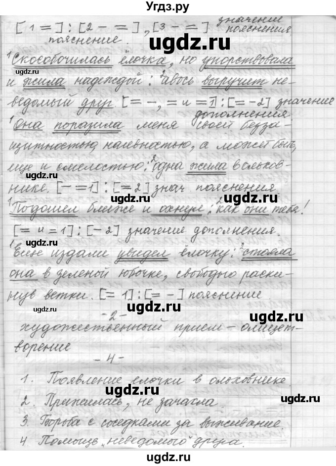 ГДЗ (Решебник к учебнику 2015) по русскому языку 9 класс (Практика) Ю.С. Пичугов / упражнение / 217(продолжение 2)