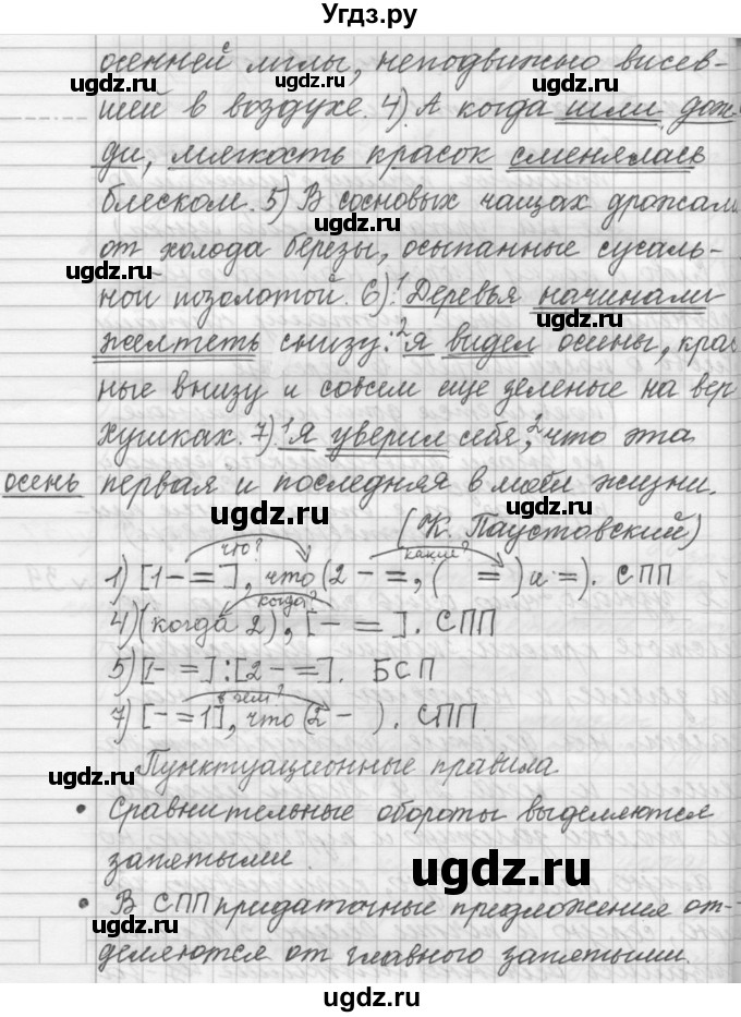 ГДЗ (Решебник к учебнику 2015) по русскому языку 9 класс (Практика) Ю.С. Пичугов / упражнение / 39(продолжение 2)