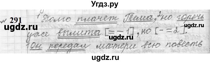 ГДЗ (Решебник к учебнику 2022) по русскому языку 9 класс (Практика) Ю.С. Пичугов / упражнение / 291