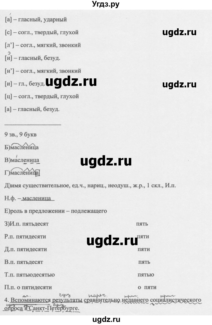 ГДЗ (Решебник к учебнику 2014) по русскому языку 9 класс М.М. Разумовская / упражнение / 21(продолжение 2)