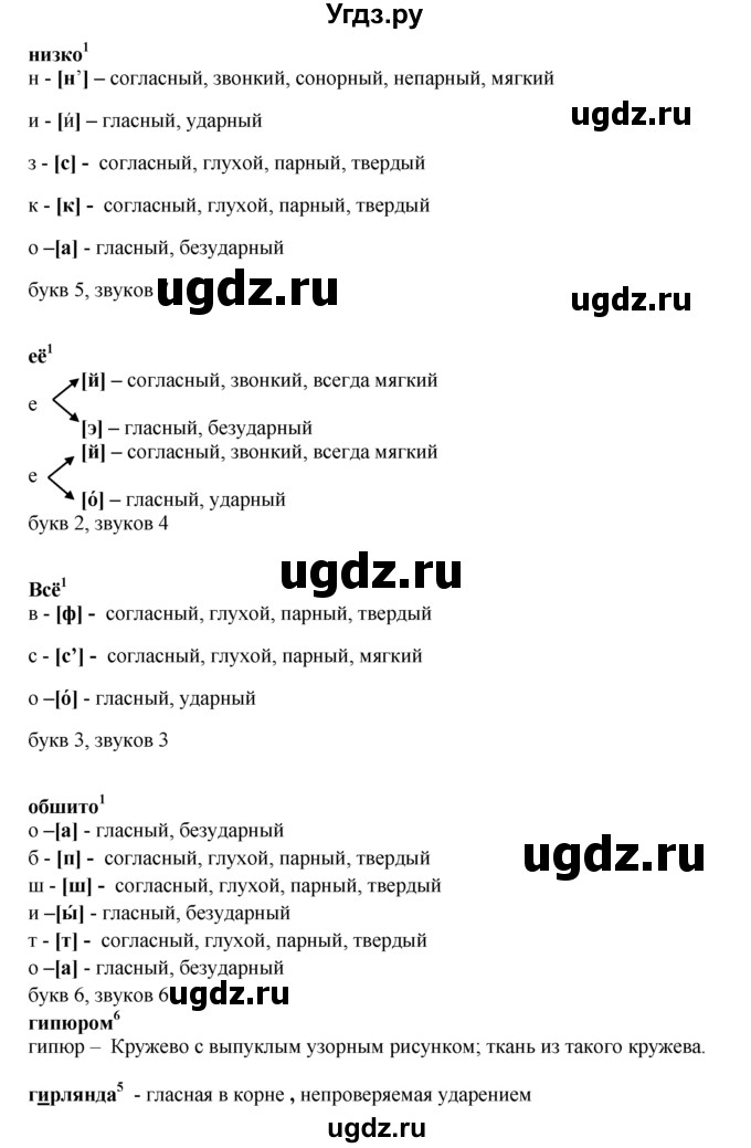 ГДЗ (решебник) по русскому языку 10 класс Власенков А.И. / упражнение номер / 20(продолжение 2)