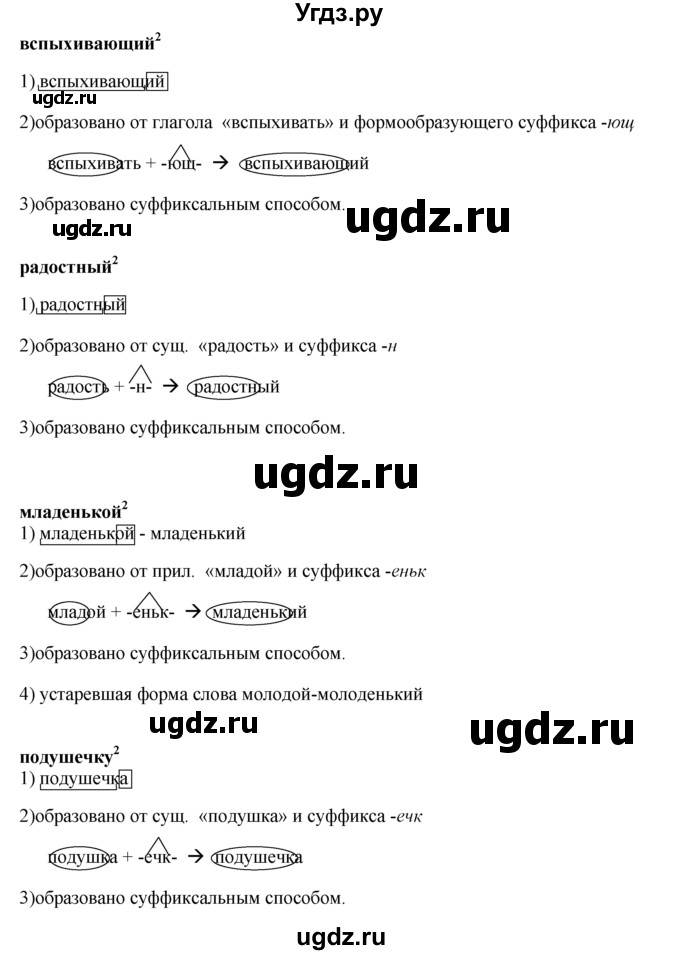 ГДЗ (решебник) по русскому языку 10 класс Власенков А.И. / упражнение номер / 22(продолжение 3)