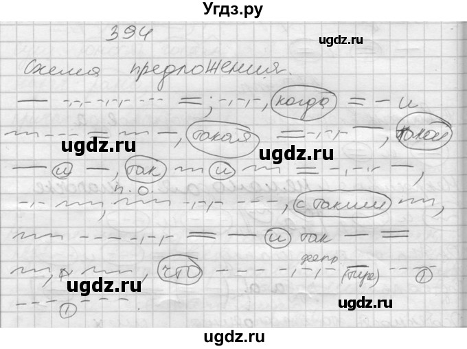 ГДЗ (решебник) по русскому языку 10 класс Власенков А.И. / упражнение номер / 394(продолжение 4)