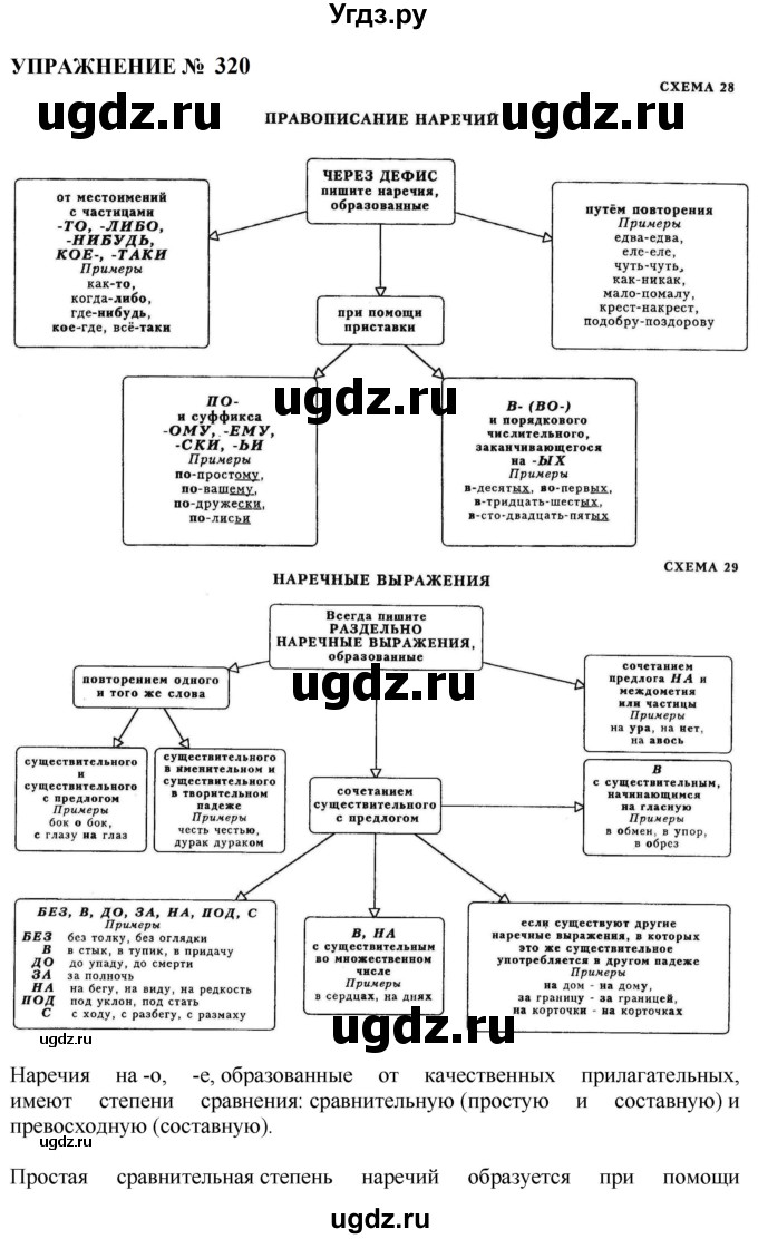 ГДЗ (Решебник к учебнику 2022) по русскому языку 10 класс Н.Г. Гольцова / учебник 2022 / часть 1 / упражнение / 320