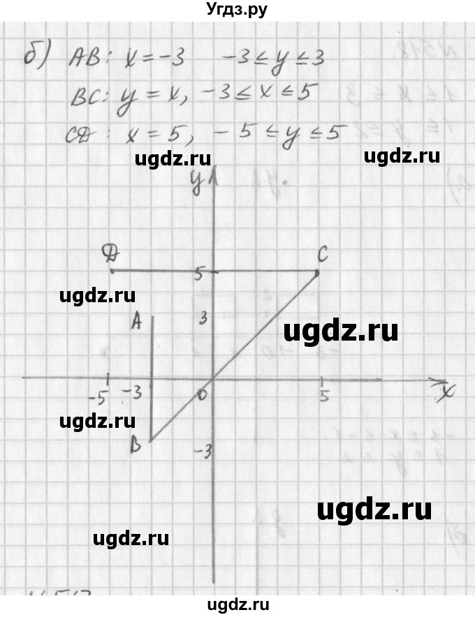 ГДЗ (Решебник к учебнику 2016) по алгебре 7 класс Г.В. Дорофеев / упражнение / 516(продолжение 2)