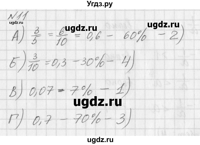 ГДЗ (Решебник к учебнику 2016) по алгебре 7 класс Г.В. Дорофеев / проверь себя / страница 42 / 11