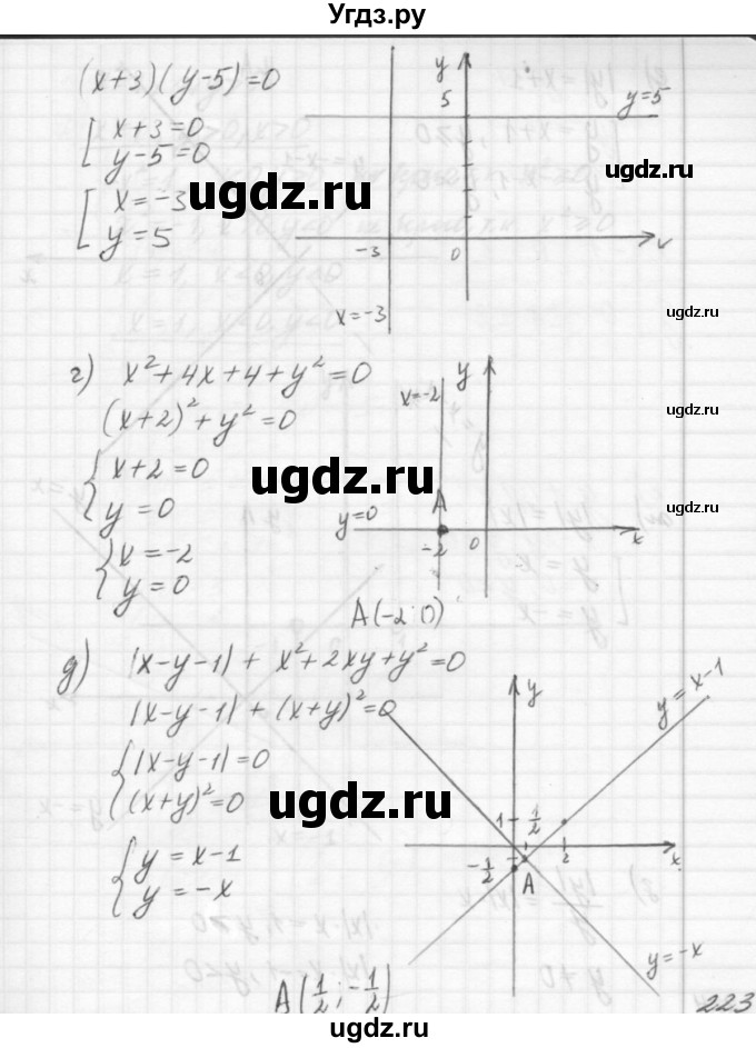 ГДЗ (решебник №2) по алгебре 7 класс (самостоятельные и контрольные работы) А.П. Ершова / алгебра / самостоятельная работа / C-19 / Вариант 1(продолжение 2)