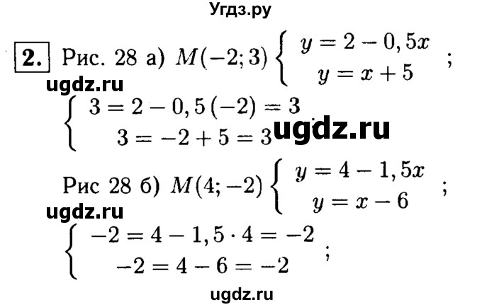 ГДЗ (решебник №1) по алгебре 7 класс (дидактические материалы) Л.И. Звавич / самостоятельная работа / вариант 2 / С-45 / 2