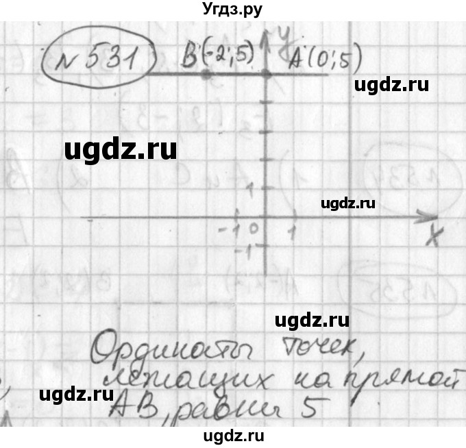 ГДЗ (Решебник №1) по алгебре 7 класс Ш.А. Алимов / номер номер / 531