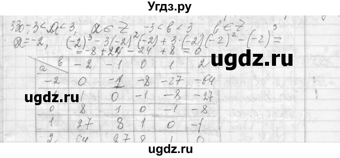 ГДЗ (Решебник к учебнику 2013) по алгебре 7 класс Ю.Н. Макарычев / упражнение / 330