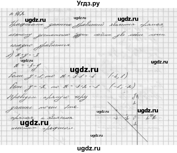 ГДЗ (Решебник №2 к учебнику 2016) по алгебре 7 класс А. Г. Мерзляк / номер / 962