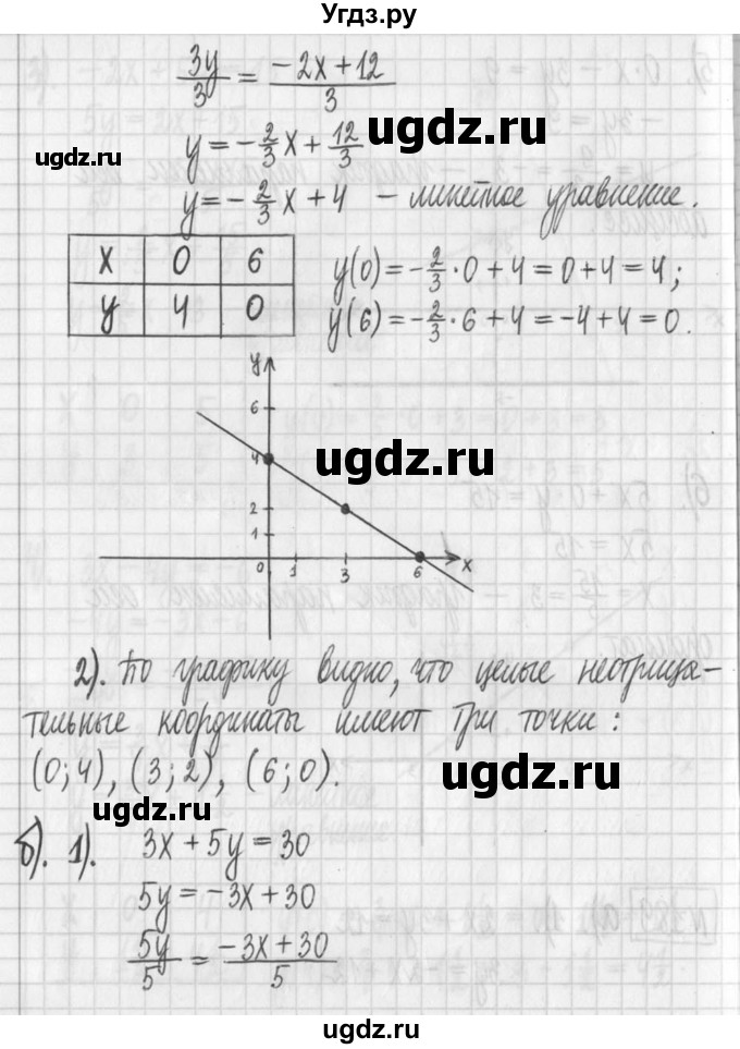 ГДЗ (Решебник) по алгебре 7 класс Г. К. Муравин / упражнение / 189(продолжение 2)