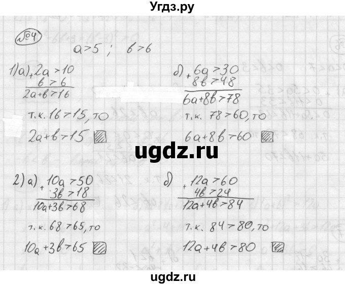 ГДЗ (решебник №2) по алгебре 8 класс (дидактические материалы) Жохов В.И. / самостоятельная работа / вариант 2 / С-33 / 4