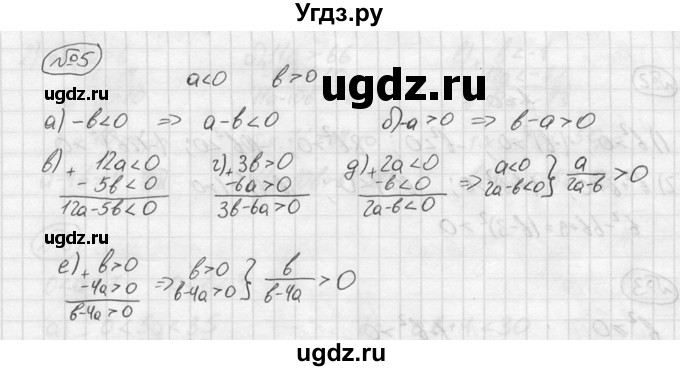 ГДЗ (решебник №2) по алгебре 8 класс (дидактические материалы) Жохов В.И. / самостоятельная работа / вариант 2 / С-34 / 5