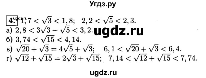 ГДЗ (решебник) по алгебре 8 класс (дидактические материалы) Жохов В.И. / самостоятельная работа / вариант 2 / С-36 / 4