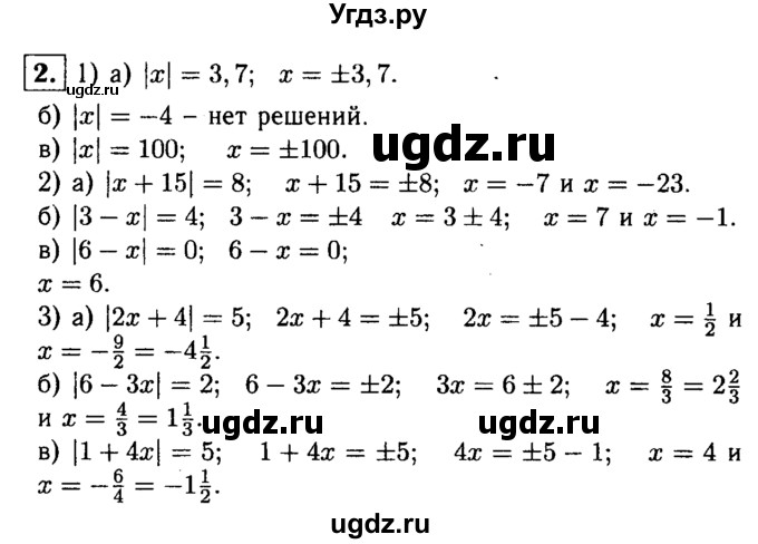 ГДЗ (решебник) по алгебре 8 класс (дидактические материалы) Жохов В.И. / самостоятельная работа / вариант 2 / С-46 / 2