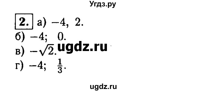 ГДЗ (решебник) по алгебре 8 класс (дидактические материалы) Жохов В.И. / самостоятельная работа / вариант 2 / С-53 / 2