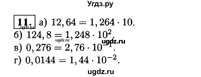 ГДЗ (решебник) по алгебре 8 класс (дидактические материалы) Жохов В.И. / итоговое повторение (А.Н. Тихонова) / Приближённые вычисления / 11