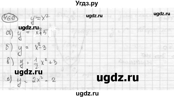 ГДЗ (Решебник к учебнику 2015) по алгебре 8 класс С.М. Никольский / номер / 469