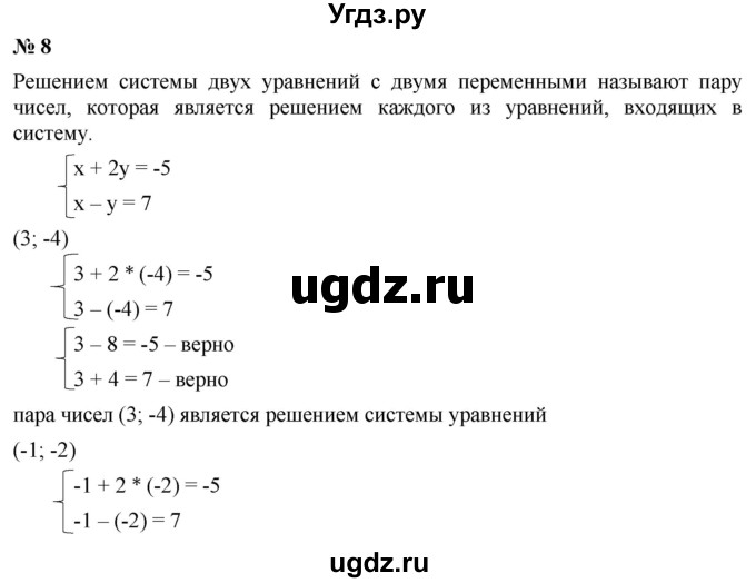 ГДЗ (Решебник к учебнику 2019) по алгебре 8 класс Г.В. Дорофеев / чему вы научились / глава 4 / это надо знать / 8