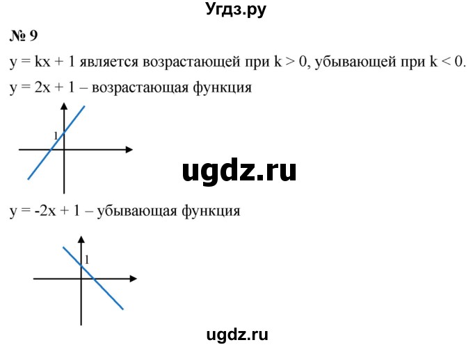 ГДЗ (Решебник к учебнику 2019) по алгебре 8 класс Г.В. Дорофеев / чему вы научились / глава 5 / это надо знать / 9