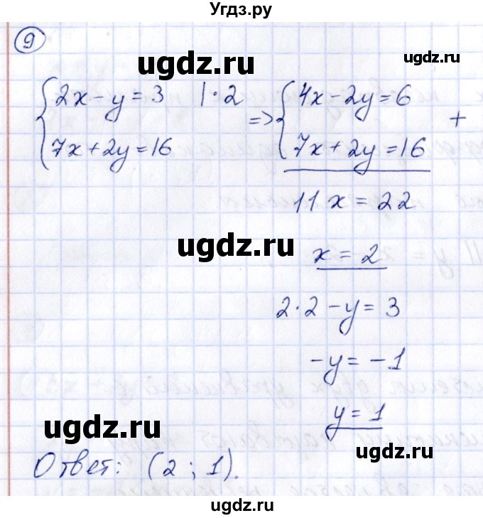 ГДЗ (Решебник к учебнику 2014) по алгебре 8 класс Г.В. Дорофеев / чему вы научились / глава 4 / это надо знать / 9