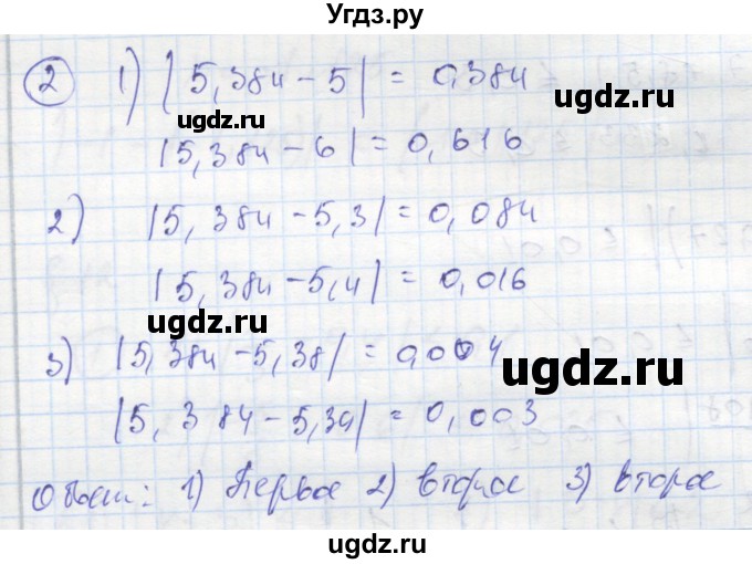 ГДЗ (Решебник к тетради 2016) по алгебре 8 класс (рабочая тетрадь) Колягин Ю. М. / §13 / 2