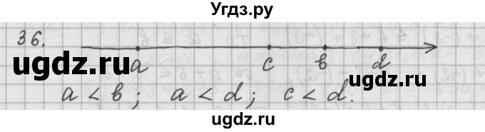 ГДЗ (Решебник к учебнику 2015) по алгебре 9 класс Г.В. Дорофеев / номер / 36